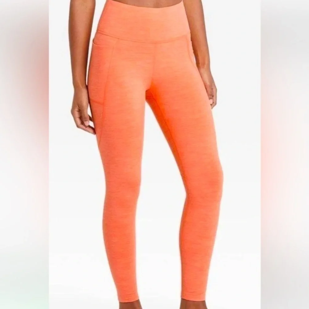 Joylab Size Medium Orange Leggings - Picture 1 of 7